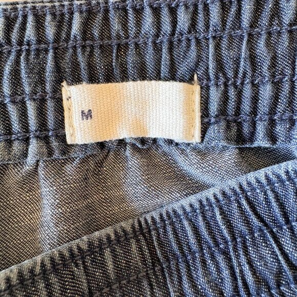 ☁️ Buttery Soft Gap 100% Tencel Denim Joggers Eco-Chic Size M - Picture 5 of 7